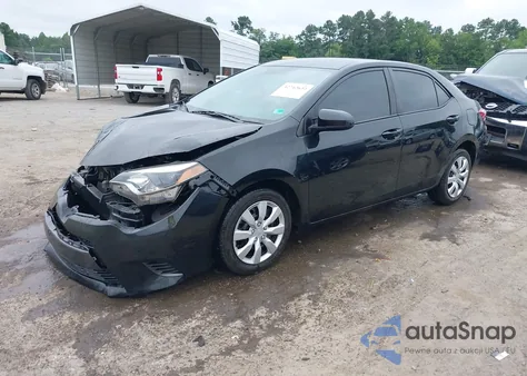 2015 Toyota Corolla Le из США, поврежденный, VIN 2T1BURHE0FC358375